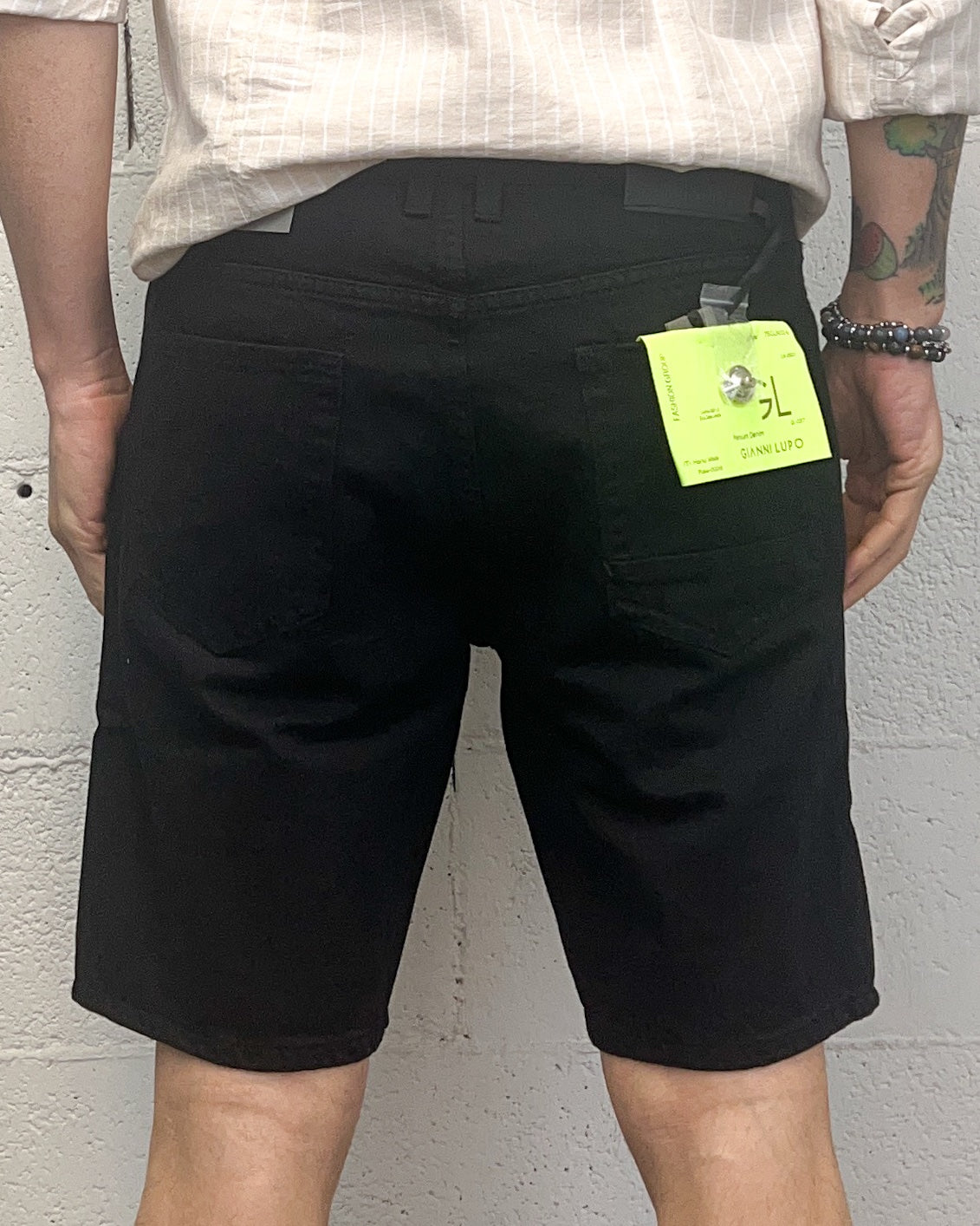 Bermuda Jeans GIANNI LUPO Nero