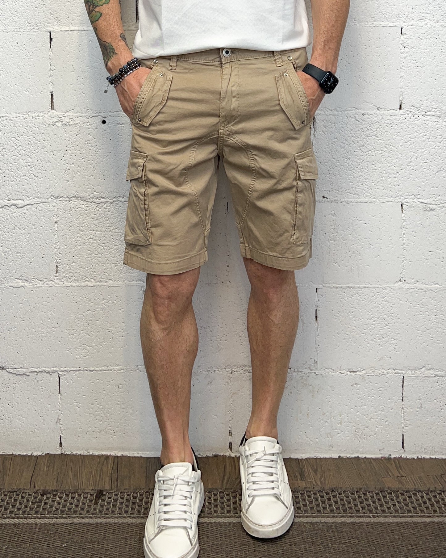 Bermuda Cargo GIANNI LUPO Beige