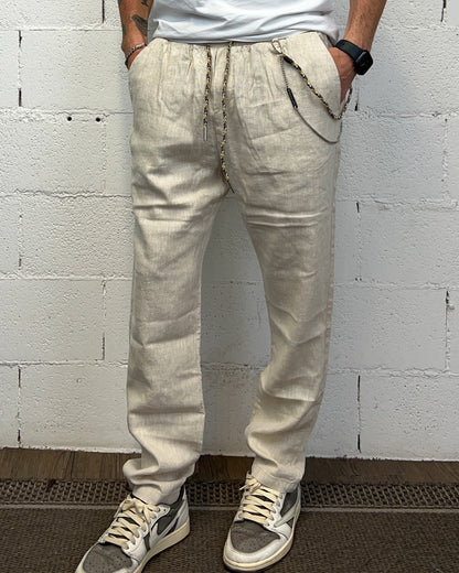 PantaLino GIANNI LUPO Sand